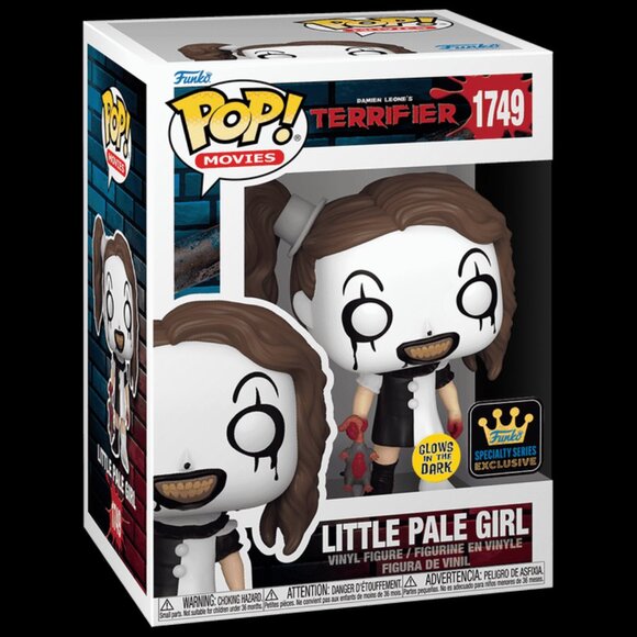 Funko Pop! Terrifier Little Pale Girl Glow in the Dark #1749 Vinyl Figure - Picture 1 of 3
